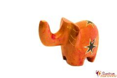 Soška slona oranžová (hvězda)