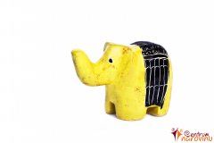 Soška slona žlutá