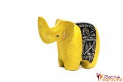 Soška slona žlutá (proužek)