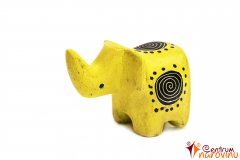 Soška slona žlutá (spirála)